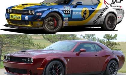 Wesley Challenger and Prioduction Widebody Hellcat