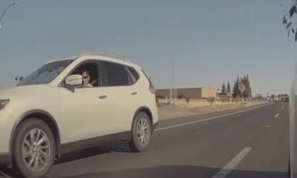 Tesla Model Y Window Shot