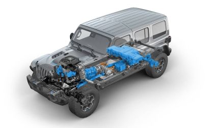 Jeep Wrangler 4xe image courtesy of Jeep