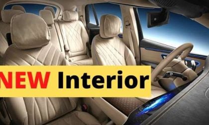 Mercedes Benz EQS SUV Interior