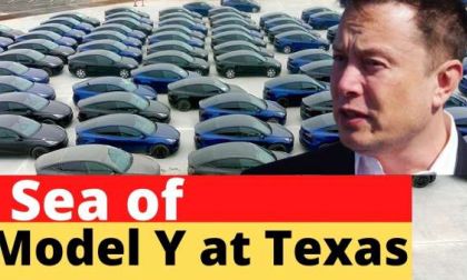 Tesla Model Y produced at Giga Texas