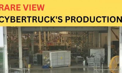 Rare View Into Tesla Cybertruck General Assembly at Giga Texas