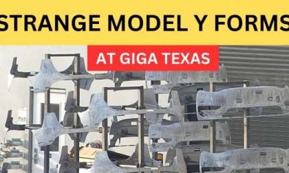 Tesla Giga Texas: A Glimpse and Strange Model Y Bumper Forms