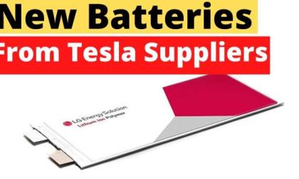 Tesla battery suppliers showcasing future ev battery technology at Interbattery 2021