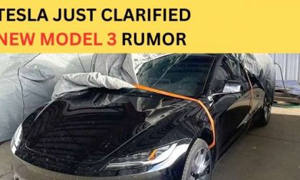 Tesla Just Clarified The Rumor Regarding Model 3 Refresh Production