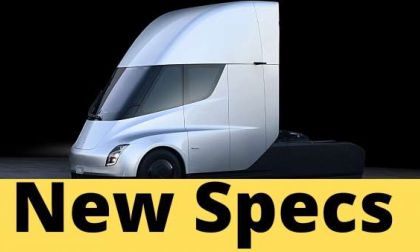 Tesla Semi to have improved specs and range when in production