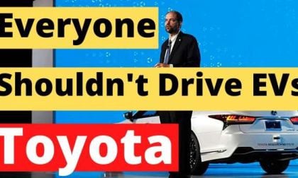 Toyota says electric vehicles are not for everyone and offers alternatives