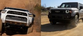 Toyota 4Runner sixth generation vs Toyota Land Cruiser J250