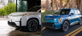 2027 Toyota Highlander EV vs 2026 Kia EV9 Specs Comparison, Range, Towing, Charging, and Which 3-Row Electric SUV Is Better