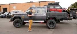 Custom 2024 Toyota Land Crusier 79 Series, LiquidSpring, EC Offroad, Bowen Customs