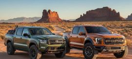 2023 Nissan Frontier PRO-4X & 2026 Ford Raptor