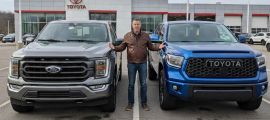 2025 Ford F-150 and Toyota Tundra