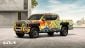 Kia Tasman pickup truck prototype in colorful camouflage