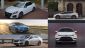 White Nissan Altima, Blue Subaru Impreza, Silver Subaru Legacy, Silver Toyota Prius, White Toyota Corolla