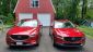 Image of Mazda CX-30 and CX-5 with Soul Crystal Red paint by John Goreham