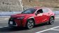 Red Toyota/Lexus UX 300e with manual transmission simulator