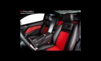 The interior of the Saleen George Follmer Edition Mustang