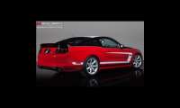 The rear end of the Saleen George Follmer Edition Mustang