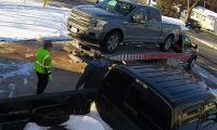 2019 Ford F-150 on the tow truck