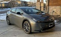 2024 Toyota Prius in the driveway