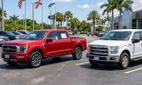 2025 and 2017 Ford F-150