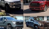 Ford F-150, Chevy Silverado, Ram 1500, Toyota Tundra 