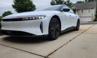 2026 Lucid Air Grand Touring White Color, Which I Reviewed for This Review at Torque News