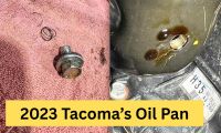 Connor Mac's 2023 Toyota Tacoma oil pan