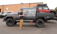 Custom 2024 Toyota Land Crusier 79 Series, LiquidSpring, EC Offroad, Bowen Customs