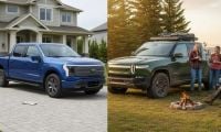 Ford F150 Lightening vs. Rivian