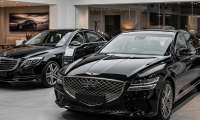 Black Genesis EV vs. Mercedes Model S