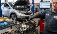 Honda Tech in the shop with the 2019 Honda CR-V 