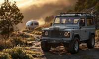 Electric Restomod Defender In The Wild