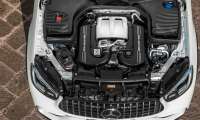 Mercedes AMG GLC63 engine bay