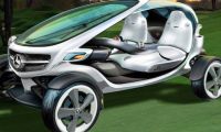 Mercedes-Benz golf cart