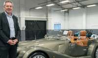 Steve Armstrong At Morgan Supplied By the Morgan Motor Company