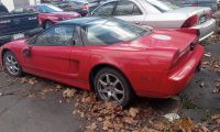 Red 1993 Acura NSX barn find