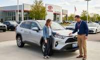 2021 silver Toyota RAV4