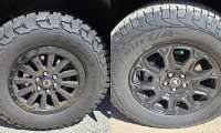 The BFGoodrich KO3 and Trail-Terrain+ sit side by side looking bad ass