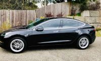 Black 2018 Tesla Model 3