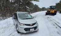 A chevy Bolt EV has a crash with a snowplow - Will it be totaled?