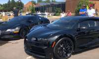 Bugatti Veyron and Bugatti Chiron at Denver Area Car Show