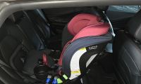 2026 Dodge Charger SIXPACK with child seat installed