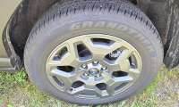 Dunlop Grandtrek PT20 A/S Tires are shown on a 2026 Subaru Outback Premium