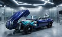 The Ultimate Restomod Merging Vintage Aerodynamics with Next-Generation Electric Power