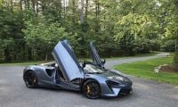 Image of 2025 McLaren Artura Spider with doors up by John Goreham