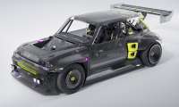 Image of the Renault 5 Turbo 3E without its livery.