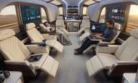 Tesla Robovan interior rendering