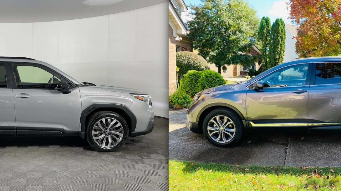 2022 Honda CR-V Touring & 2025 Subaru Forester Touring