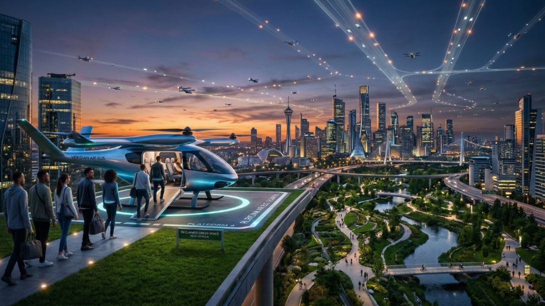  The Flying Taxi Future